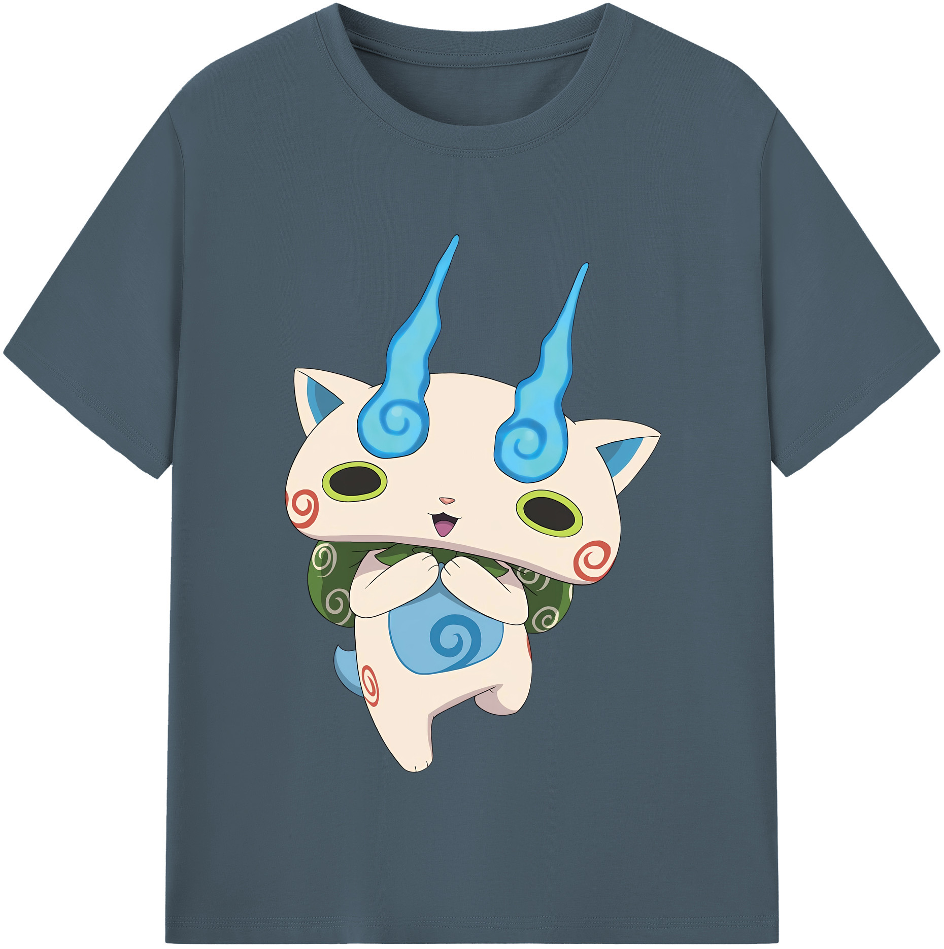 （画像用） 妖怪ウォッチ Yo-kai Watch 綿100％半袖Tシャツ（フロントプリント）